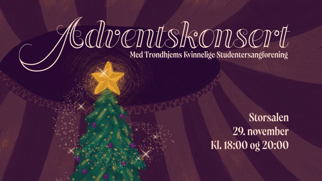 Adventskonsert med Trondhjems Kvinnelige Studentersangforening!